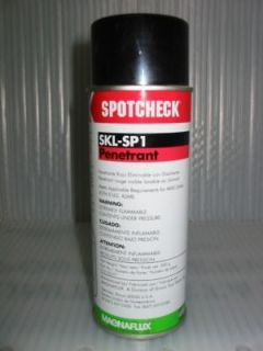 Newly listed MAGNAFLUX SPOTCHECK PENETRANT   12oz can