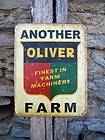   Tin Sign Retro Another Oliver Farm Machinery Ad Tractor Garage USA