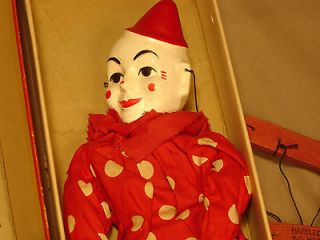 Vintage Hazelles Popular Teto, The Clown Marionette #801