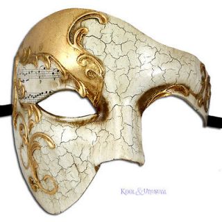 Phantom of the Opera VENETIAN Masquerade Mask GILDED MELODY * Made in 
