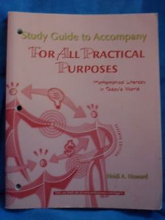 Book Study Guide to Accompany For All Practical Purposes Seventh 