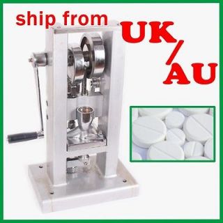 MANUAL TYPE PILL MAKING MACHINE EXCELLENT SINGLE PUNCH MAKER TABLET 