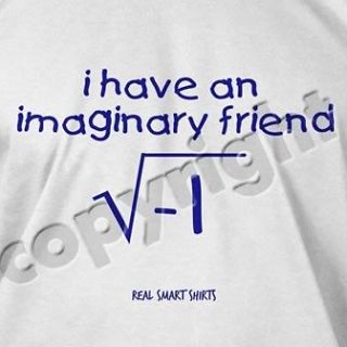 Imaginary Friend math geek t shirt funny math shirts teacher gift MIT