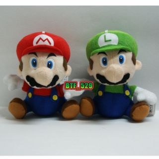 New Super Mario Bros Plush Figure ( Mario and Luigi )