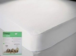 Fitted Waterproof Bed Sheet Terry Towelling Mattress Protector Cover