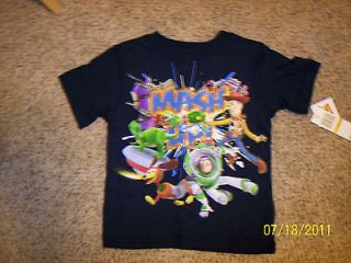 Toy Story 2/Mash Up boys 5 navy blue T Shirt