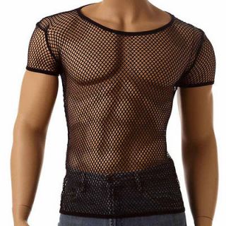 mens fishnet shirt in Mens Clothing