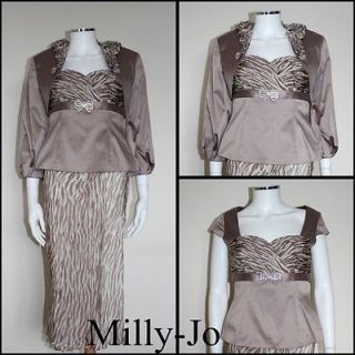   Usher Silk Mother of Bride Special Occasion Suit Outfit 10 Wedding