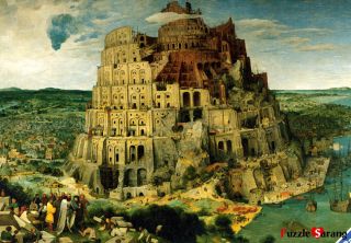 Ravensburger 5000 Piece Jigsaw puzzles Tower Of Babel / Pieter 