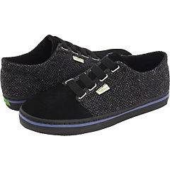 New Mens Simple Carport Elastic Black Athletic Shoes 9.5