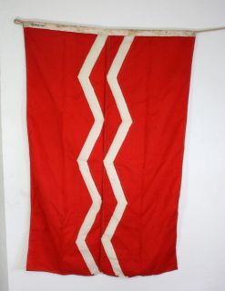 Original WW2 Japanese Navy Harbor Guard Flag G.I. War Trophy Naval 