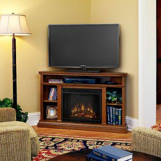 Real Flame Churchill Electric Fireplace/Ente​rtainment Center Heater 