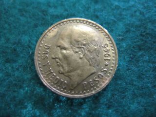 1945 Mexican GOLD Dos Y Medio Pesos