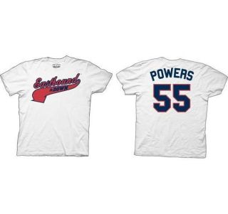 New Licensed Eastbound & Down Kenny Powers 55 Adult T Shirt Myrtle 
