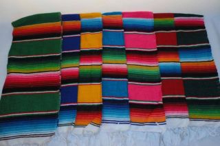 Sarape Serape Mexican Blanket, Saltillo Southwestern