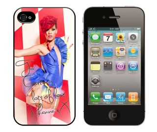 RIHANNA☆ Personalised Message   Hard Case, Fits iPhone 4 / 4s 