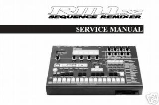 Yamaha Service Manual for RM 1x Remixer / Sequencer