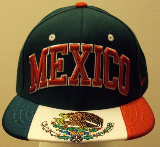 ORIGINAL SNAPBACKS ZEPHYR MEXICO WORLD SUPER STAR OLYMPICS TEAM CAP 