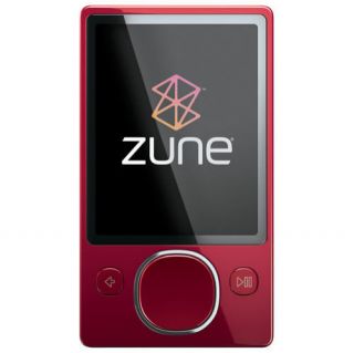 Microsoft Zune 80 Red (80 GB) Digital Media Player