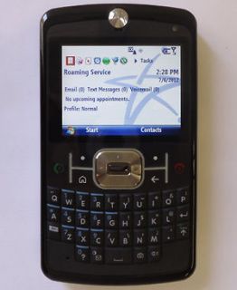 Motorola Q9c Alltel Cell Phone Camera + Travel Chargr (BLACK)
