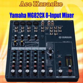 Yamaha MG82CX 8 Inputs Stereo Mixer Board with mic preamp *New In Box
