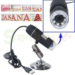   Portable 200 MP 8 LED USB Digital Microscope Endoscope Magnifier