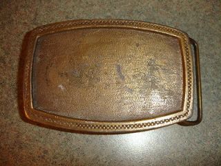 Brass Belt Buckle with Blank Front Limited Edition Tiffany Studio New 