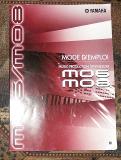 Yamaha MO6 / MO8 Owners Manual French