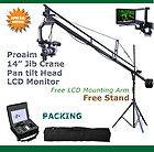   pan tilt head,tripod stand,LCD arm & monitor,production package j5
