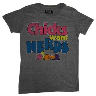 Nestle Chicks Want Nerds Candy Life Clothing Vintage Style Adult T 
