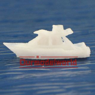 10pcs N scale layout resin model boats mosquito craft Ms0201 1:150