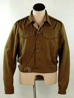 WW2 British Army 1940 Battle Dress Jacket XXL (Light Weight)