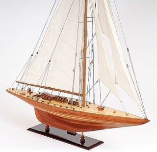   SAIL BOAT MODEL WOOD YACHT HAND CRAFTED FROM SCRATCH NOT A KIT NEW