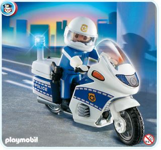 PLAYMOBIL === Police 4262: Motorcycle Patrol === NEW