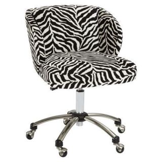 Pottery Barn Teen   Zebra Wingback Desk Chair   Retails at $299