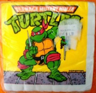 Teenage Mutant Ninja Turtles Birthday Party Package (16) Napkins 6.25 