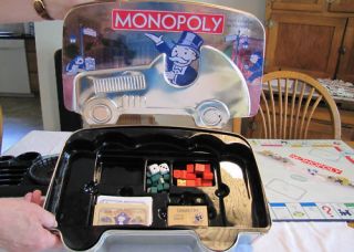Monopoly Collectors Edition RaceCar in Tin Board Game