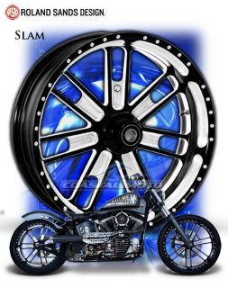   Performance Machine Slam Motorcycle Wheels for Harley Rocker SALE