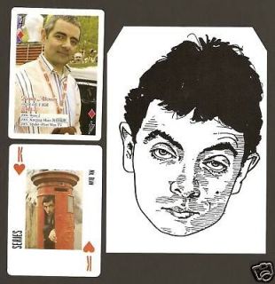 Mr. Bean Rowan Atkinson TV Film Fab Card Collection
