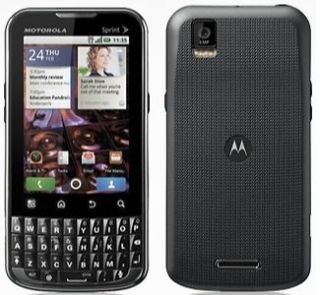 Motorola MB612 XPRT Sprint Black ANDROID Qwerty Touch 5MP Camera Wifi 