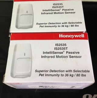 Pair Of Honeywell Motion Detectors IS2535 NEW!!!!!