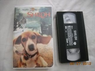 SHILOH (VHS, CLAMSHELL, 1997, WARNER BROS. FAMILY ENTERTAINMENT) VERY 