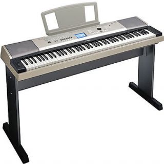   YPG 535 88 Key Portable Grand Digital Piano Keyboard W/Stand+Adapter