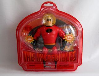 The Incredibles MR INCREDIBLE Action FIGURE Toy NEW Hard to Find 