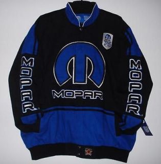   AUTHENTIC JH DESIGN MOPAR Racing EMBROIDERED Cotton Jacket NEW 2XL