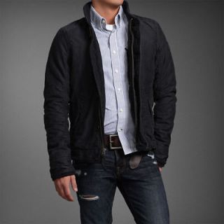   & Fitch A&F By Hollister Mens Navy Winter Jacket Coat $300 XL