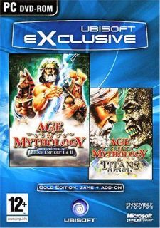 AGE OF MYTHOLOGY GOLD EDITION w/Titans Expansion NEW!