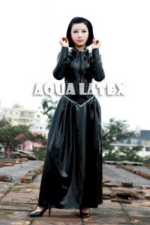 Unisex Fashion Rubber Latex Raincoat, Coat, Cape, Dress