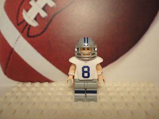   AIKMAN Custom Minifig Football Dallas Cowboys NFL QB Quarterback # 8