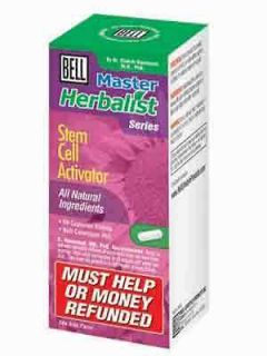 Bell Stem Cell Activator Enhance 60 Capsules, All Natural Ingredients